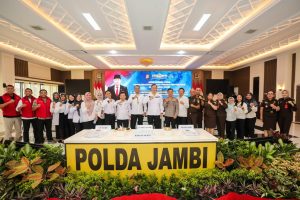 Menteri ATR-BPN Agus Harimurti Yudhoyono saat konferensi pers